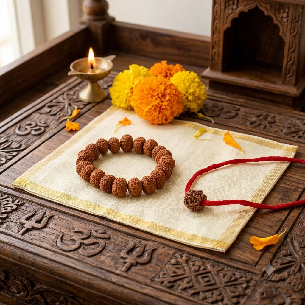 7 Mukhi Rudraksha Combo