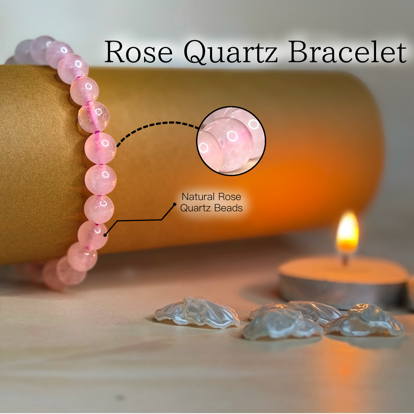Rose Quartz Bracelet - Love Bracelet
