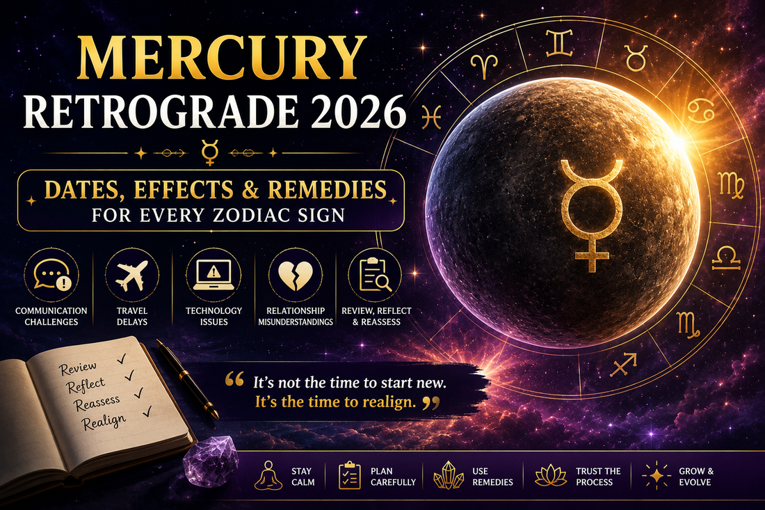 Mercury Retrograde 2026: Dates, Effects & 12 Powerful Remedies for Every Zodiac Sign