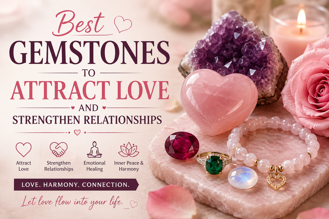 Best Gemstones to Attract Love and Strengthen Relationships