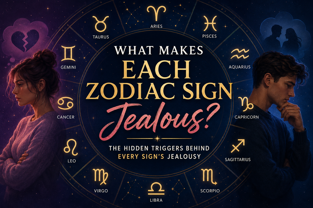 What Makes Each Zodiac Sign Jealous? Hidden Triggers & Reactions Explained