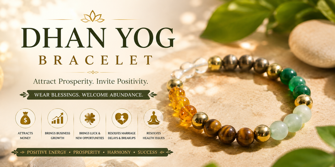 Dhanyog Bracelet Benefits: A Symbol of Prosperity, Positivity, and Spiritual Growth