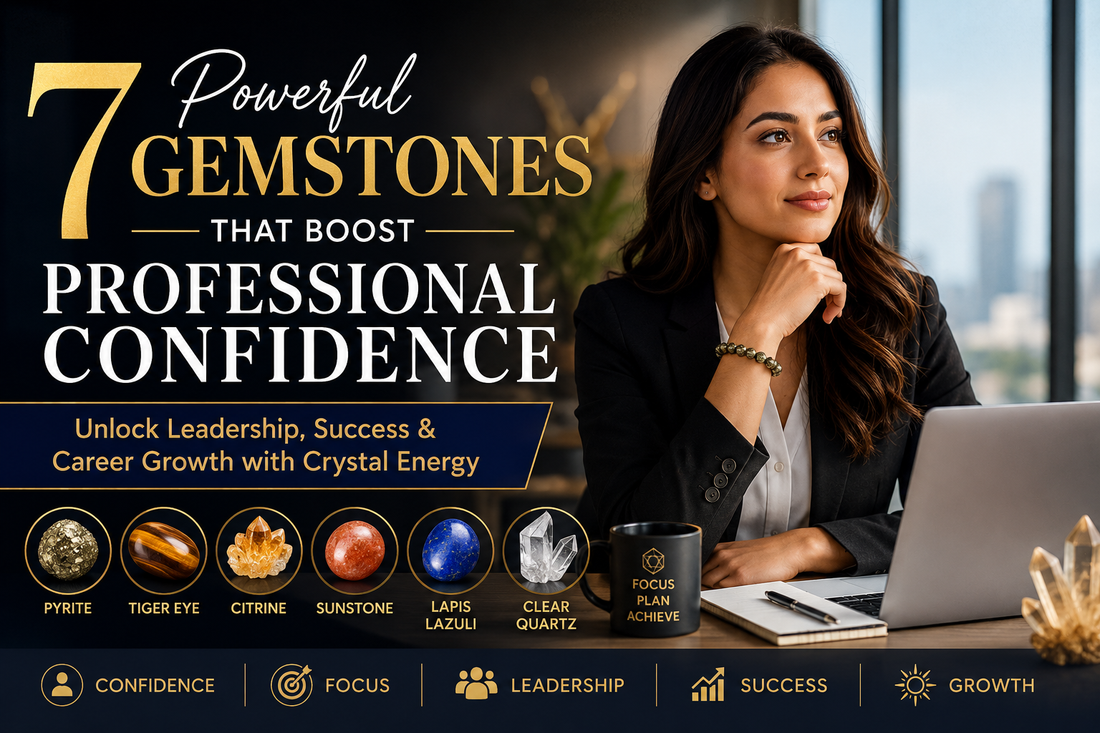 Gemstones That Boost Professional Confidence: Unlock Success and Leadership Energy