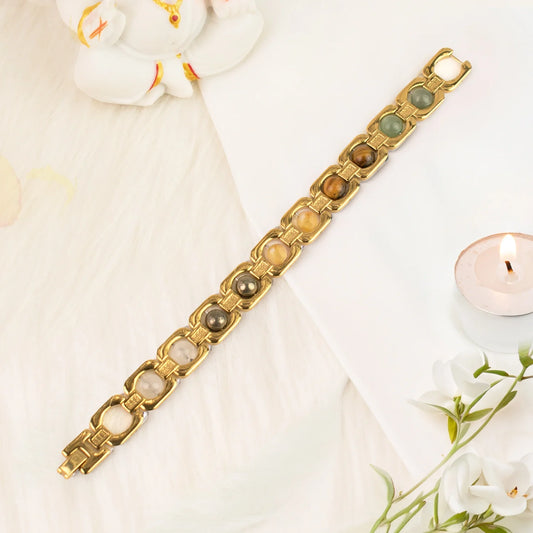 Metal Dhan Yog Bracelet - Gold
