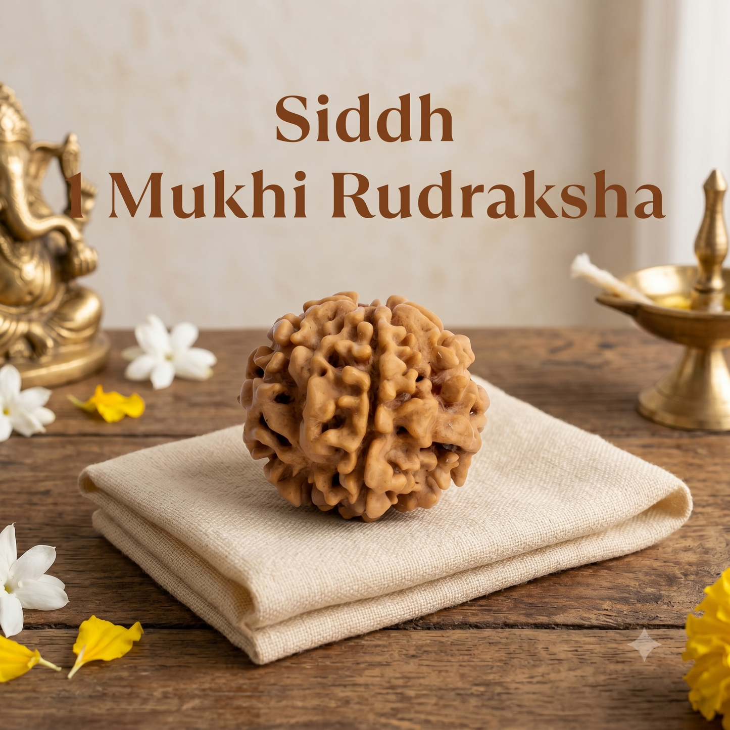 Kashi Siddh Nepal Origin 1 Mukhi Rudraksha - 17mm to 22mm (Under Developed)