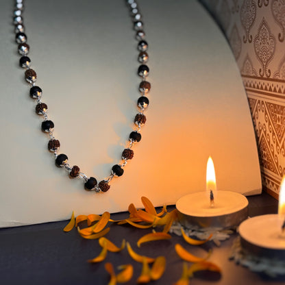 Karungali Rudraksha Mala
