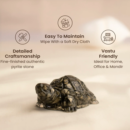 Vastu Pyrite Tortoise (Kachhua)