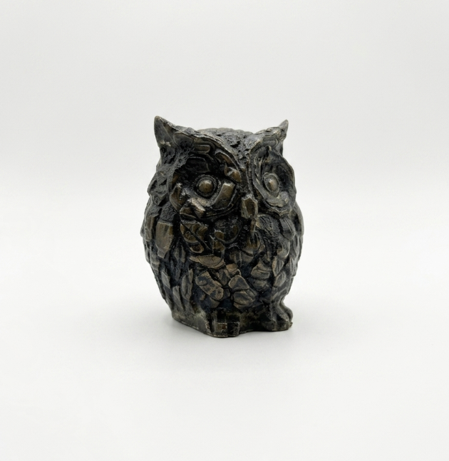 Pyrite Owl Showpiece for Home & Office