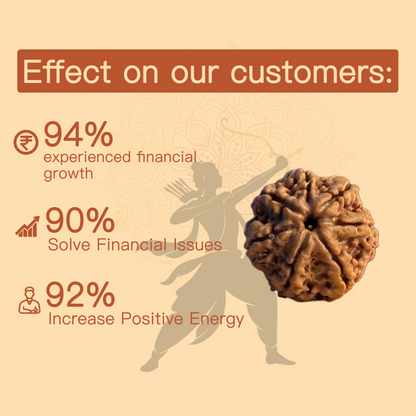 7 Mukhi Rudraksha Nepali (18–22 MM)