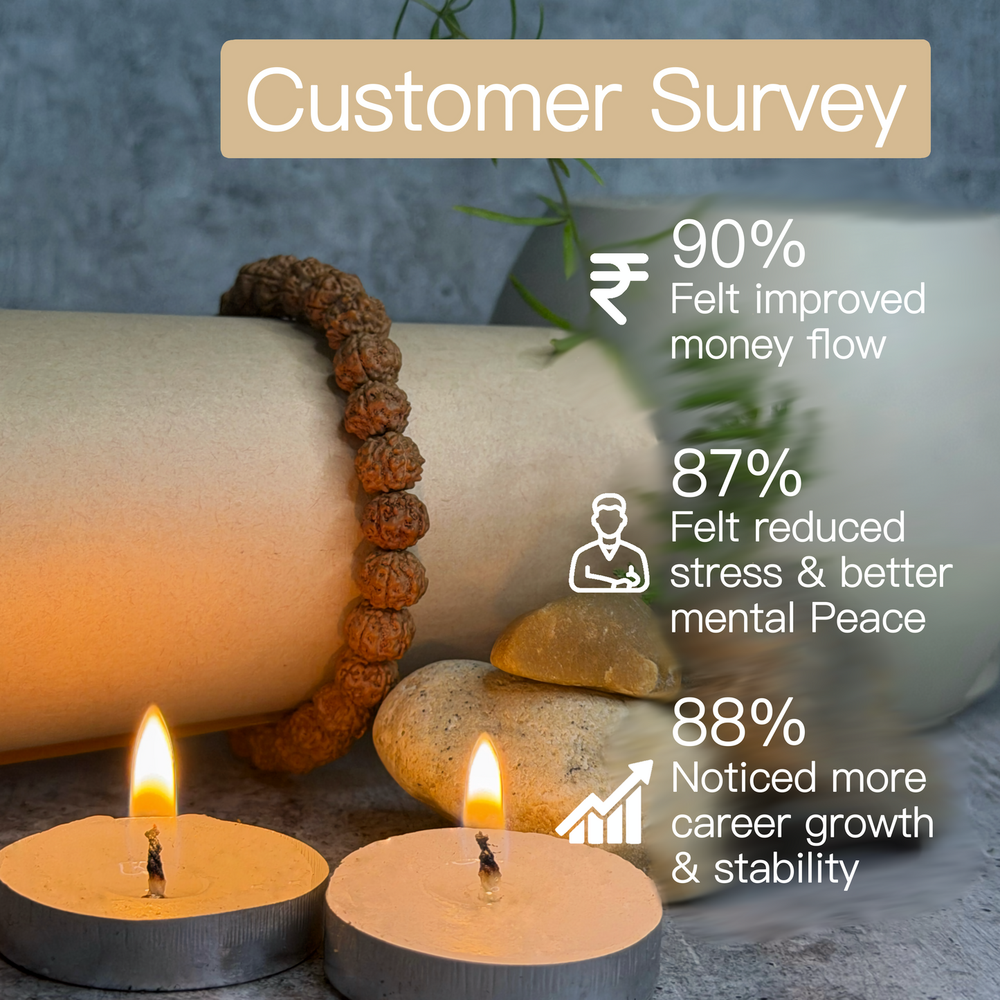 5 Mukhi Rudraksha Bracelet