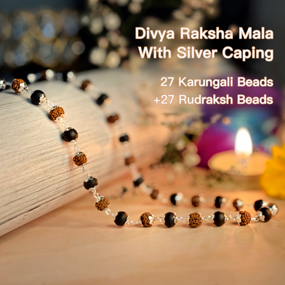 Karungali Rudraksha Mala