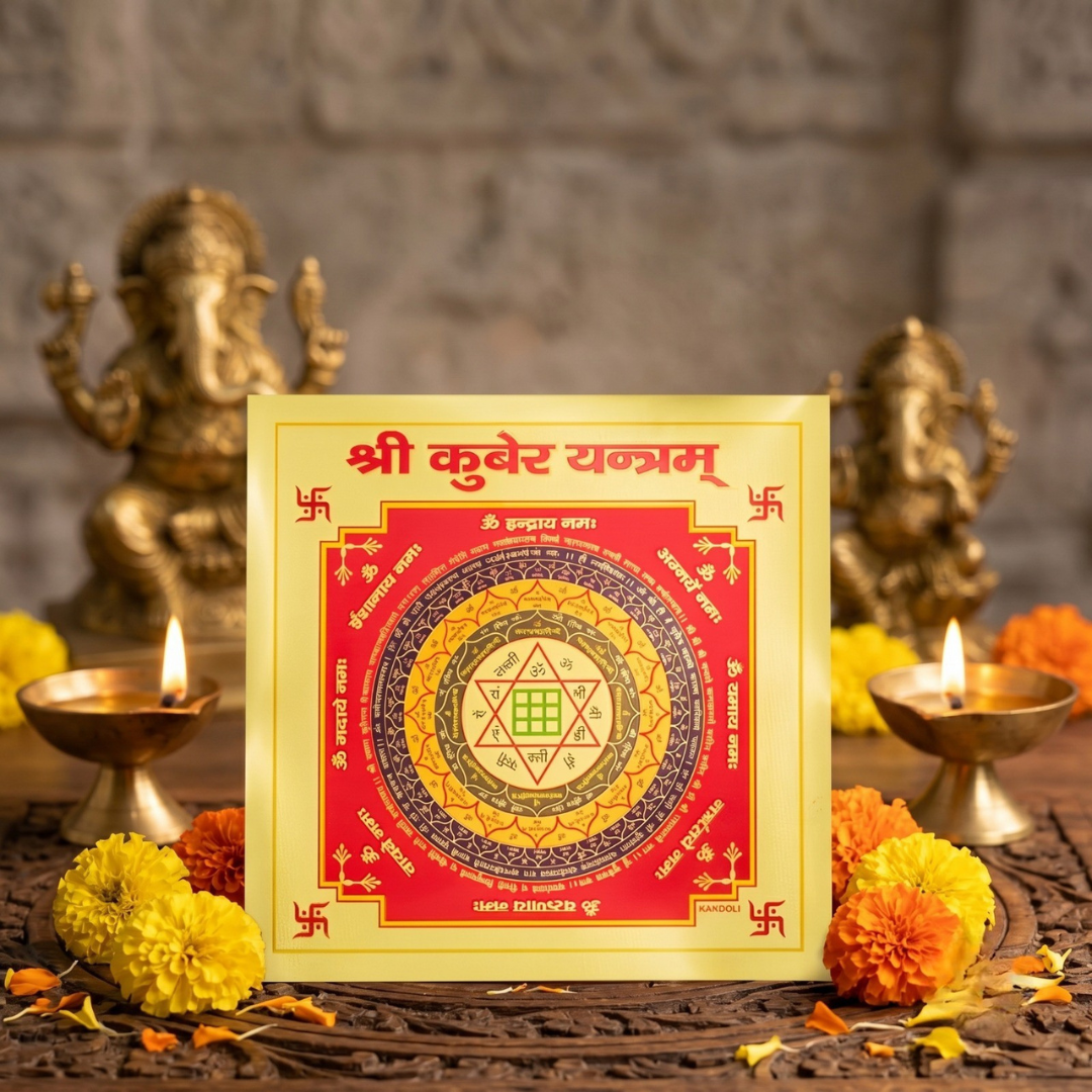 Shree Kuber Yantra (9*9 inch)