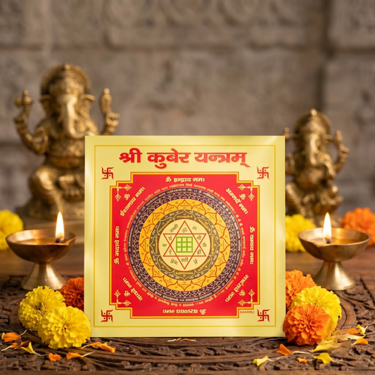 Shree Kuber Yantra (9*9 inch)