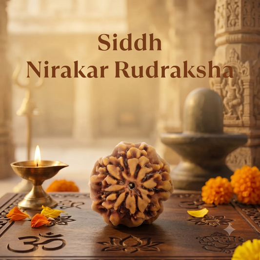 Kashi Siddh Nepal Origin Nirakar Rudraksha (0 Mukhi) - 17mm to 22mm