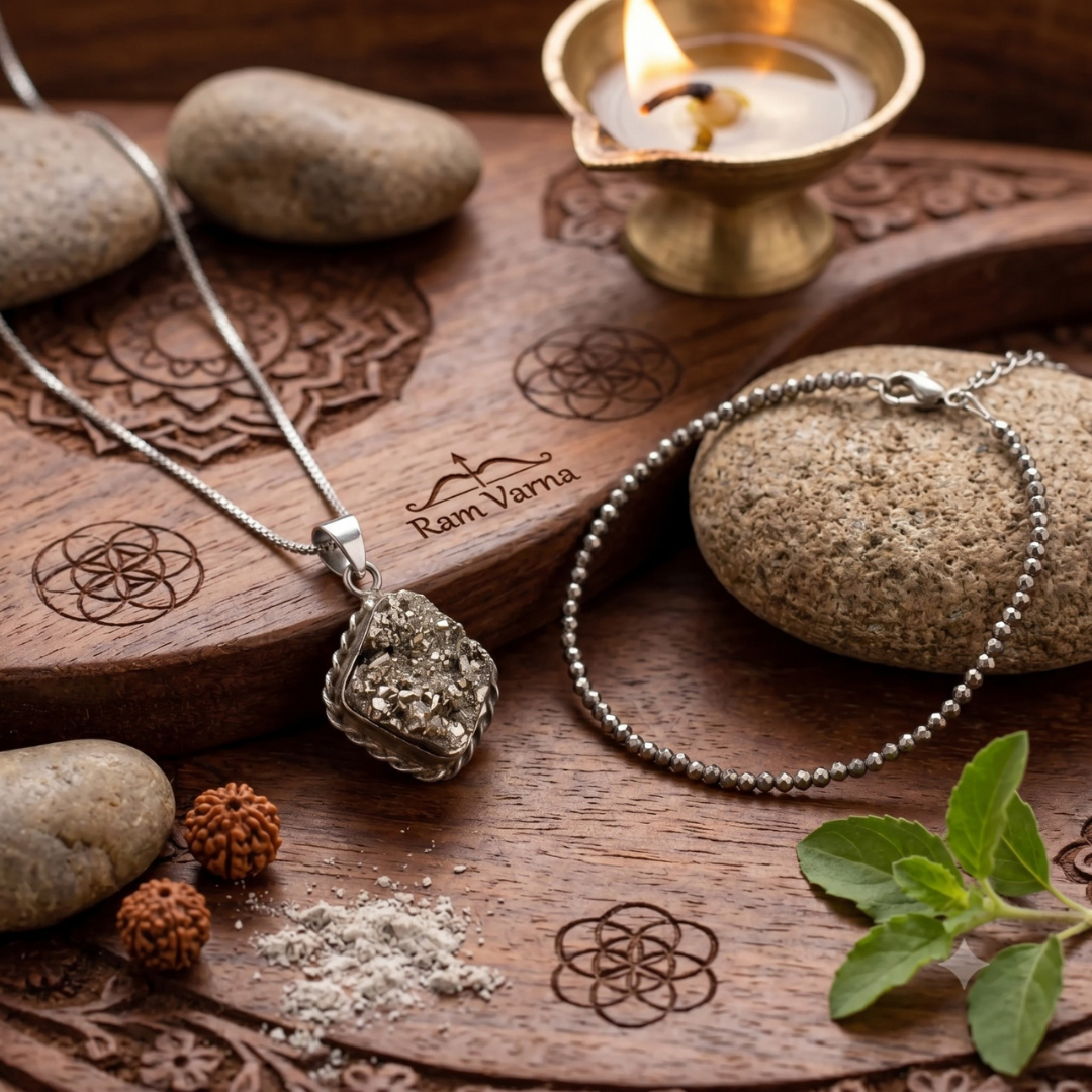 Princess Combo with Pyrite Anklet and Pendant