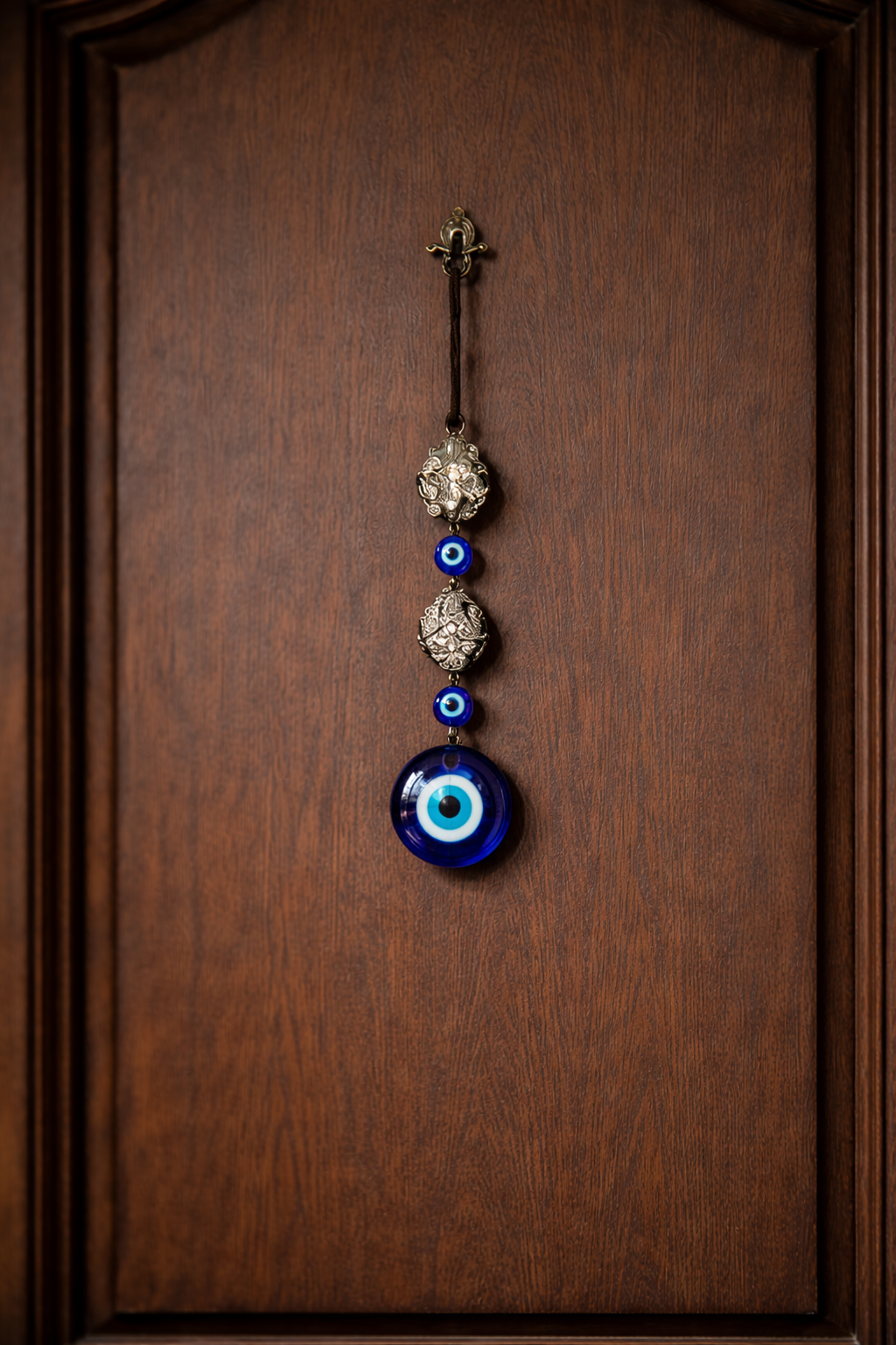 Royal Blue Evil Eye Hanging Decor Decorative Showpiece